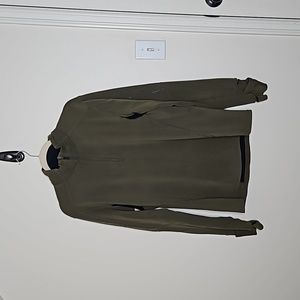 Lululemon Men's Green Long Sleeve Tech Quarter Zip Size Medium